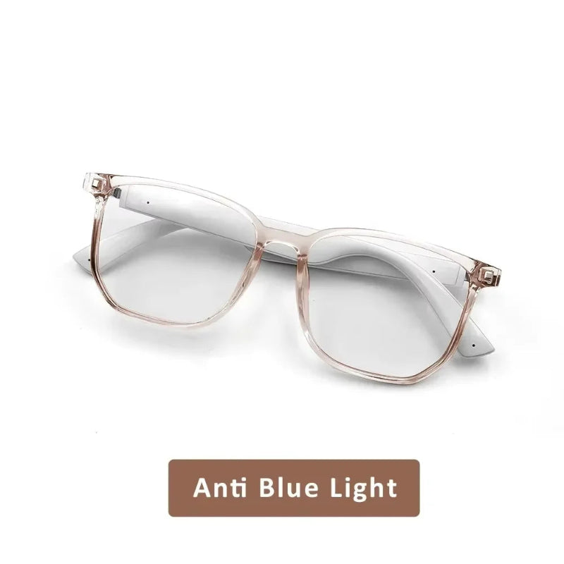 Smart Glasses Bluetooth Wireless Call Multifunctional Anti-Blue Light Discoloration Lenses Sunglasses for Cycling Mountaineering