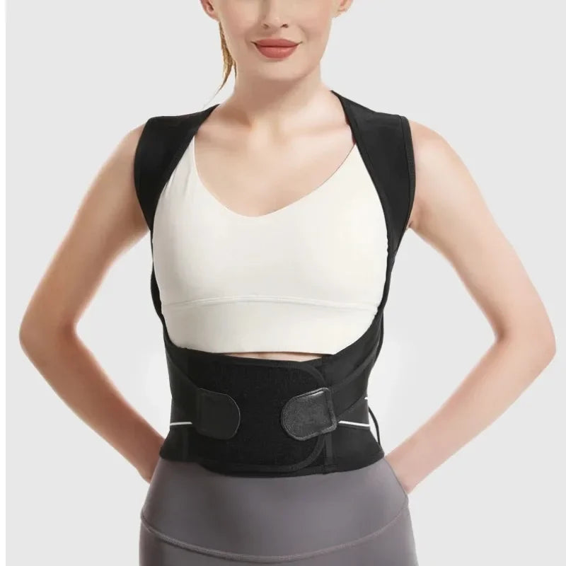Adult Back Posture Corrector with Camel Straps Male Female Shoulder Support Body Shape Trainer for Postural Alignment Adult Gift
