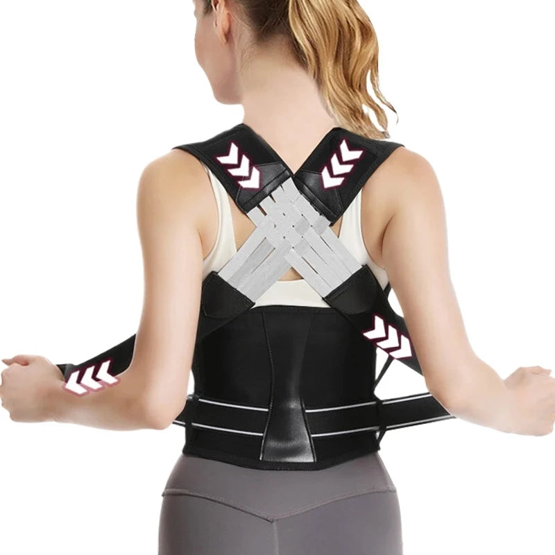 Adult Back Posture Corrector with Camel Straps Male Female Shoulder Support Body Shape Trainer for Postural Alignment Adult Gift