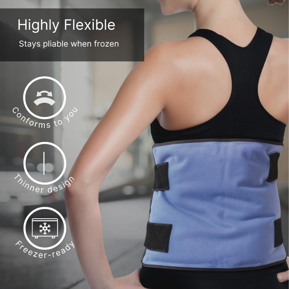 Flexikold Reusable Gel Large Ice Pack with Straps