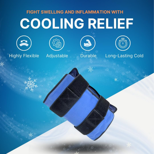 Flexikold Reusable Gel Large Ice Pack with Straps